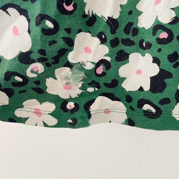 Hanna Andersson Print Skater Dress with Pockets- Green Floral - Picture 5 of 8